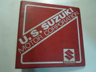 1985 Suzuki SP200 SP 200 Service Repair Manual BINDER STAINED FACTORY OEM DEAL 