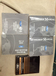 2009 Ford F-150 F150 Truck Service Shop Repair Manual Set OEM W EWD PCED INSPEC