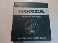 1981 1982 Honda XR250R Shop Manual BINDER MINOR STAINS FACTORY OEM BOOK 81 82