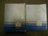 1990 MITSUBISHI ECLIPSE Service Repair Shop Workshop Manual SET FACTORY OEM x