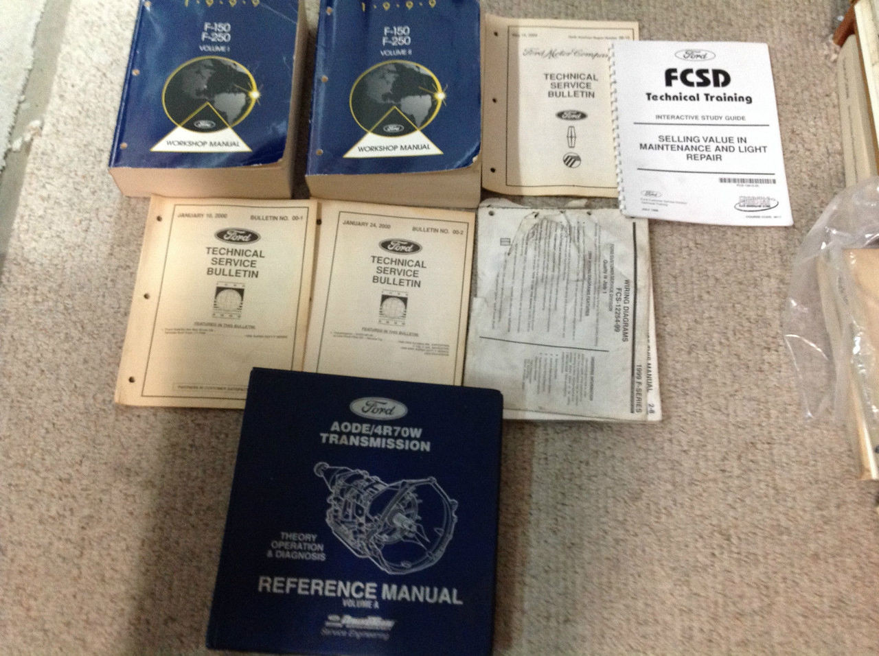 2003 Ford F 15f15truck Service Shop Repair Manual Set Oem W Wiring Diagram