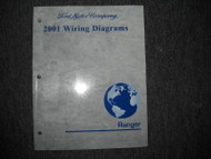 2001 Ford RANGER TRUCK Electrical Wiring Diagrams Service Shop Manual EWD