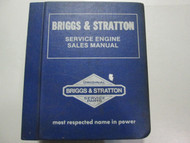Briggs & Stratton Service Engine Sales Manual Catalog Factory OEM Book USED Rare