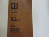Caterpillar 637D Scrapper Parts Catalog Manual Book CATERPILLAR USED OEM 637d