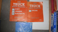 1986 Ford B600 B7000 C600 C8000 Models Truck Service Shop Repair Manual Set SPEC