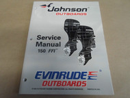 1997 Johnson Evinrude Outboards 150 FFI Service Shop Repair Manual EU OEM Boat x