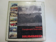 Hummer Vehicle Componet Overview Training Guide Manual Factory OEM Book Set