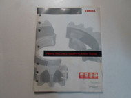 1995 Yamaha Parts Failures Identification Guide Manual WATER DAMAGED FACTORY ***