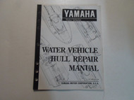 1995 Yamaha Water Vehicle Hull Repair Manual WATER DAMAGED FACTORY OEM BOOK *** 