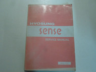 1999 Hyosung Sense Service Repair Shop Manual WORN FADED STAINED FACTORY OEM ***