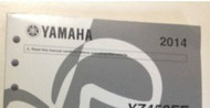 2014 YAMAHA YZ125E2 Owners Repair Service Shop Manual NEW FACTORY 2014