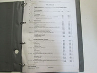 2002 2003 Porsche 911 Carrera 996 Automatic Transmission Service Manual OEM Book