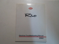 2002 KIA Rio Electrical Troubleshooting Wiring Diagram Manual EWD EVTM OEM 