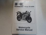 2005 2006 Kawasaki Ninja ZX-6RR Motorcycle Service Shop Repair Manual NEW