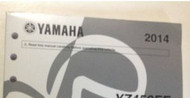 2014 YAMAHA XVS950 XVS 950 V-STAR Repair Service Shop Manual NEW FACTORY 2014