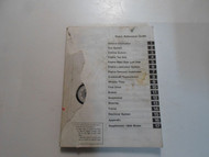 1989 1990 Kawasaki Tengai Motorcycle Service Manual DAMAGED STAINED FACTORY OEM 