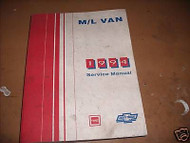 1994 Chevrolet GMC M/L Van Safari Astro Shop Service Repair Manual OEM Factory