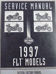 1997 HARLEY DAVIDSON FLT MODELS Service Shop Workshop Repair Manual OEM NEW