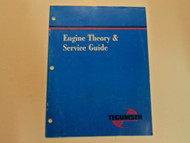 2000 Tecumseh Engine Theory & Service Guide Manual WORN FACTORY OEM BOOK 00 DEAL