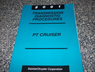 2001 Chrysler Mopar PT Cruiser Transmission Diagnostic Manual OEM 2001