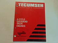 2004 Tecumseh 4 Cycle Overhead Valve Engines Manual MINOR WEAR FACTORY OEM DEAL