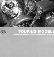 2008 Harley Davidson TOURING MODELS Electrical Diagnostic Shop Service Manual 