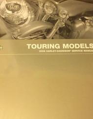 2008 Harley Davidson TOURING MODELS Service Shop Manual W Electrical Parts Owner