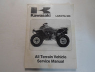 1995 Kawasaki Lakota 300 All Terrain Vehicle Service Repair Manual MINOR STAINS 