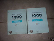 1999 Chevrolet Chevy Geo Prizm Service Shop Repair Workshop Manual Set OEM OEM