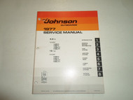 1977 Johnson Outboards Service Manual 9.9 15 HP 10R77 15R77 FACTORY STAINED OEM