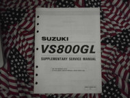 1996 Suzuki Motorcycle VS800GL Supplement Service Repair Manual FACTORY OEM 96 x