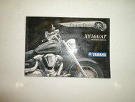 2000 Yamaha Road Star XV16A/AT Owners Operators Owner Manual FACTORY NEW