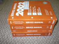 2002 Chevy AVALANCHE TAHOE YUKON SUBURBAN TRUCK ESCALADE Service Shop Manual SET