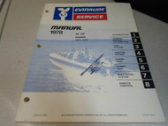 1978 Evinrude Service Shop Repair Workshop Manual 55 HP OEM Boat 5396 