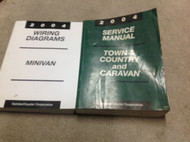 2004 DODGE CARAVAN CHRYSLER TOWN & COUNTRY Service Shop Repair Manual SET w EWD