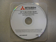 2007 MITSUBISHI ECLIPSE / ECLIPSE SPYDER Service Repair Shop Manual CD OEM NEW