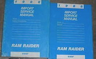 1988 Dodge Ram Raider Truck Service Repair Shop Workshop Manual SET OEM 1988