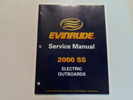 2000 Evinrude SS Electric Outboards Service Repair Shop Manual FACTORY OEM DEAL