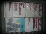 1984 FORD MUSTANG CAPRI Service Shop Repair Manual Set 84 OEM FACTORY