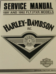 1991 1992 Harley Davidson FLT FXR Service Repair Manual FACTORY BRAND NEW 