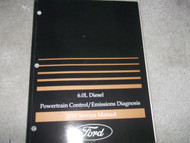 2010 FORD 6.0L DIESEL ENGINE POWERTRAIN CONTROL Shop Repair Service Manual 