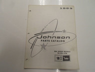 1963 Johnson Sea Horse Models 18 HP FD FDL 17M Parts Catalog Manual STAINED 63