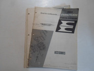 1968 Evinrude Accessories Parts Catalog Manual BOAT DAMAGED FACTORY OEM DEAL 68