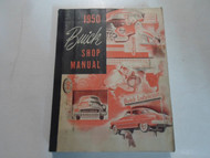 1950 Buick ALL SERIES LINES Service Shop Repair Manual WATER DAMAGED MINOR WEAR