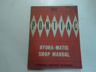 1962 Pontiac Hydra Matic Transmission Shop Manual MINOR WATER DAMAGE STAINED OEM