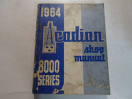 1964 Pontiac Acadian 8000 Series Shop Manual DAMAGED STAINED FACTORY OEM DEAL 64