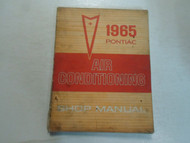 1965 Pontiac & Tempest Air Conditioning Shop Manual STAINED DAMAGED FACTORY OEM