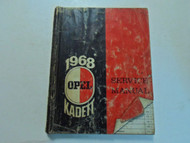 1968 OPEL KADETT Service Shop Repair Manual WATER DAMAGED FACTORY OEM BOOK 68