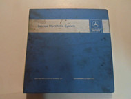 1970s 1980s Mercedes 107 116 123 124 126 201 Service Microfiche System STAINED