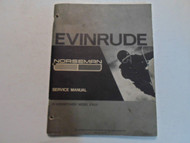 1972 Evinrude Norseman E1521 Service Repair Manual 21HP STAINED WORN FACTORY OEM